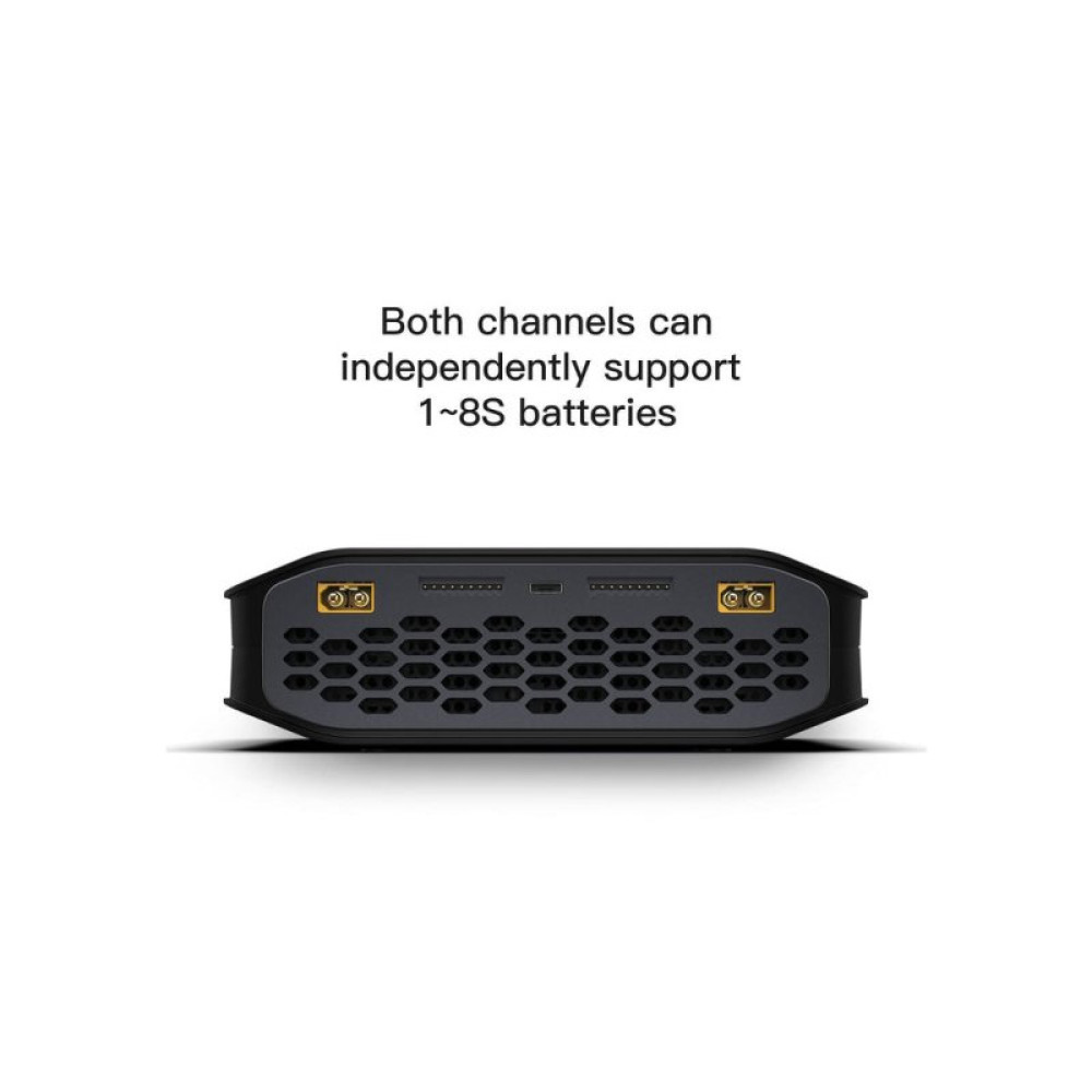 Зарядное устройство для дрона iSDT K4 AC 400W DC 600Wx2 (HP0015.K4)