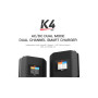 Зарядное устройство для дрона iSDT K4 AC 400W DC 600Wx2 (HP0015.K4)