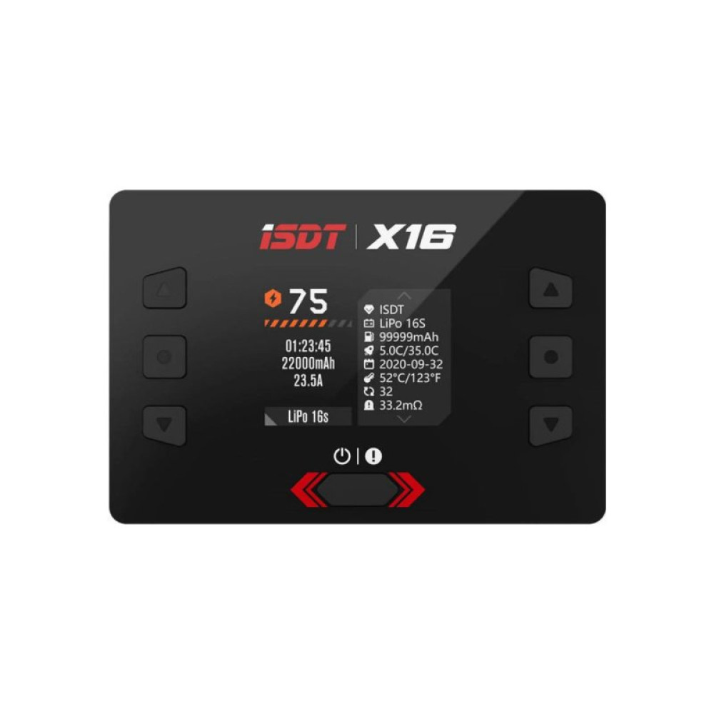 Зарядное устройство для дрона iSDT X16,1100W x 2/20A x 2 Dual Channel (HP0015.X16)