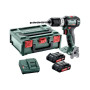 Шуруповерт Metabo SB 18 L BL Li-Power 18В, акб 2х2Ah, 25·60Нм, 0-550·0-1850об/мин, metaBOX 145 (602331500)