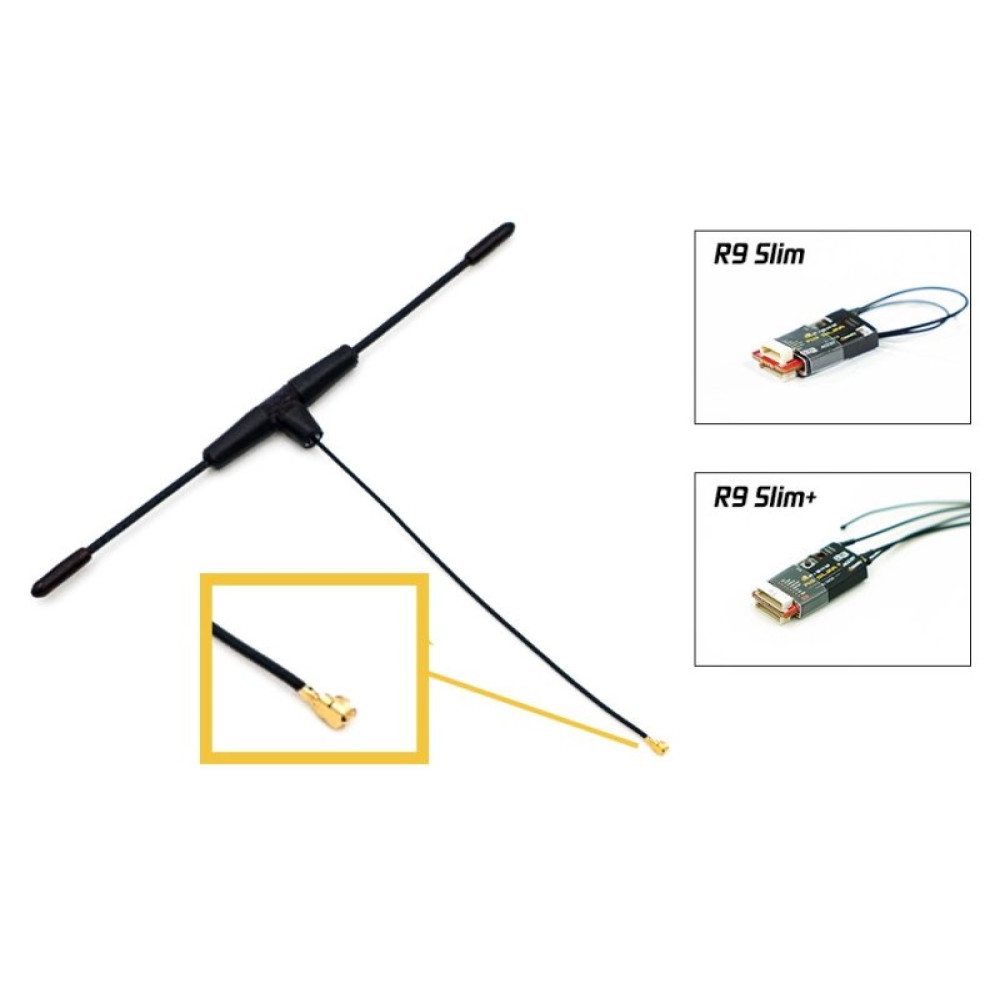 Антена FrSky диполь для приймачів R9 SX, MX, Slim+ IPEX1 (868 МГц EU) (FR-01100178)