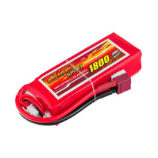 Аккумулятор для радиоуправляемой модели Dinogy Li-Pol 1800 мАч 11.1 В 84x35x24 мм T-Plug 30C (DLC-3S1800D-T) Аккумулятор для радиоуправляемой модели Dinogy Li-Pol 1800 мАч 11.1 В 84x35x24 мм T-Plug 30C (DLC-3S1800D-T)