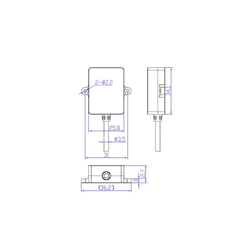 Компас электронный HolyBro RM3100 DroneCAN (42 см (HBRO18098) Компас электронный HolyBro RM3100 DroneCAN (42 см (HBRO18098)