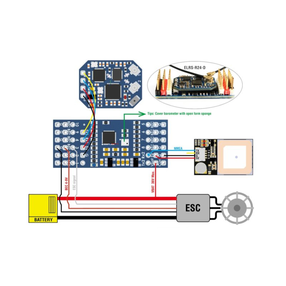 Конвертер радиоуправления Matek CRSF-PWM-V10 (MATEK-CRSF-PWM-V10) Конвертер радиоуправления Matek CRSF-PWM-V10 (MATEK-CRSF-PWM-V10)