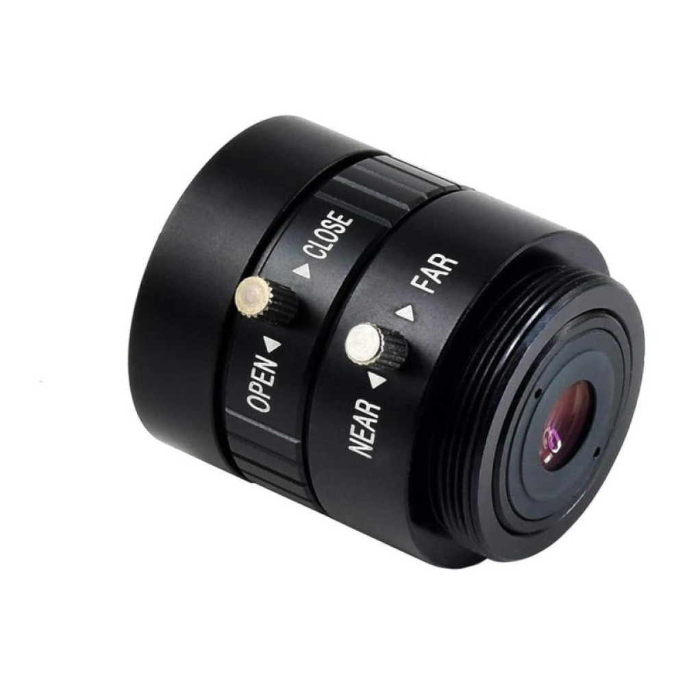 Об'єктив Waveshare 6mm Wide Angle Lens for Pi Camera Module (18039)