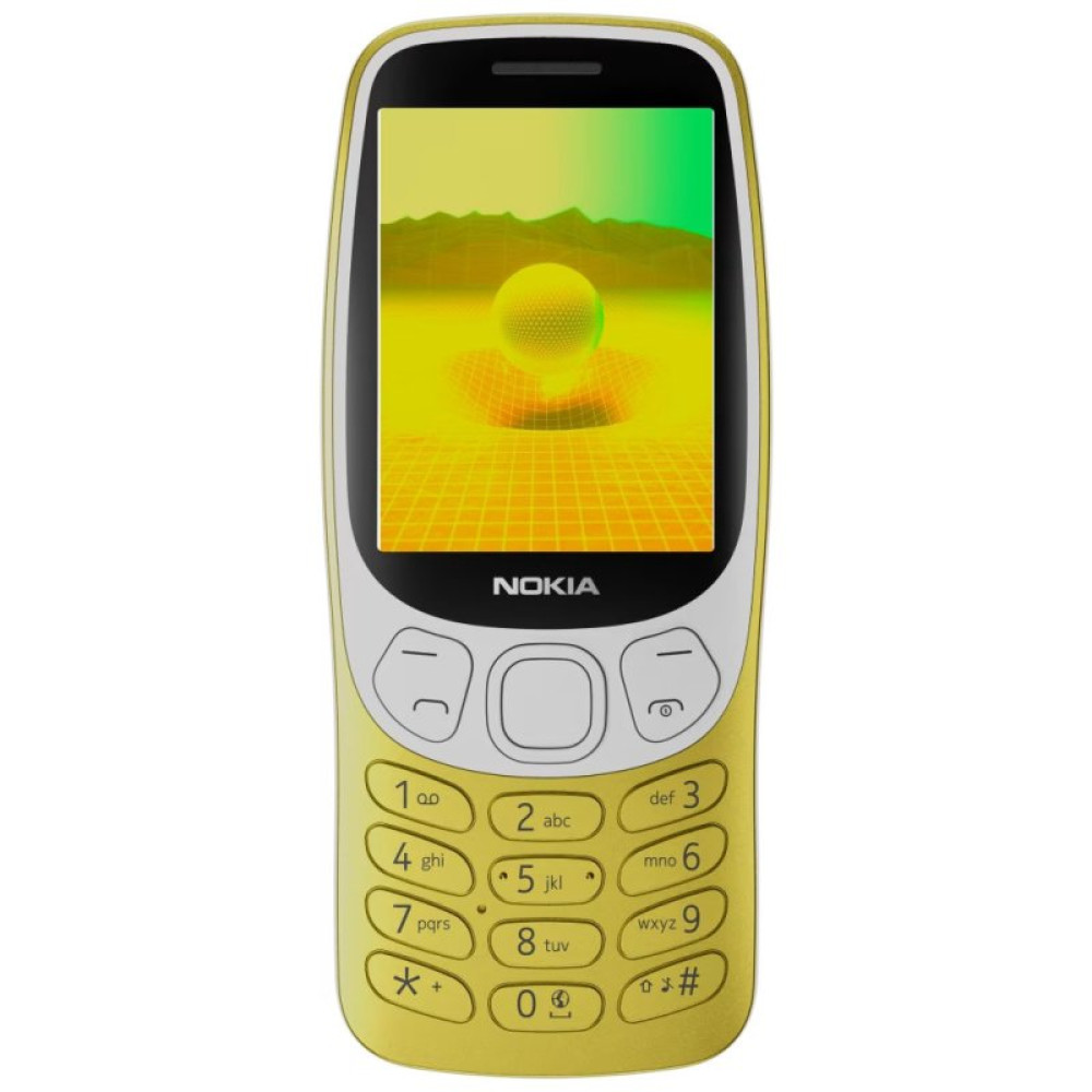 Мобильный телефон Nokia 3210 DS 2024 Y2K Gold