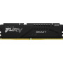 Модуль пам'яті для комп'ютера DDR5 16GB 6400 MHz Beast Black XMP Kingston Fury (ex.HyperX) (KF564C32BB-16)