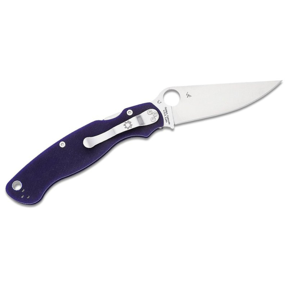 Нож Spyderco Military 2 S110V Dark Blue G10 (C36GPDBL2)