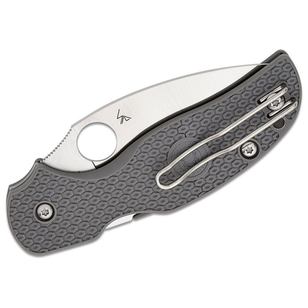 Ніж Spyderco Sage 5 Maxamet Grey FRN (C123PGY)