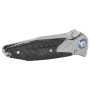 Ніж Microtech Socom Bravo Mini Drop Point Bead Blast Titanium CF (260M-7CFTI)