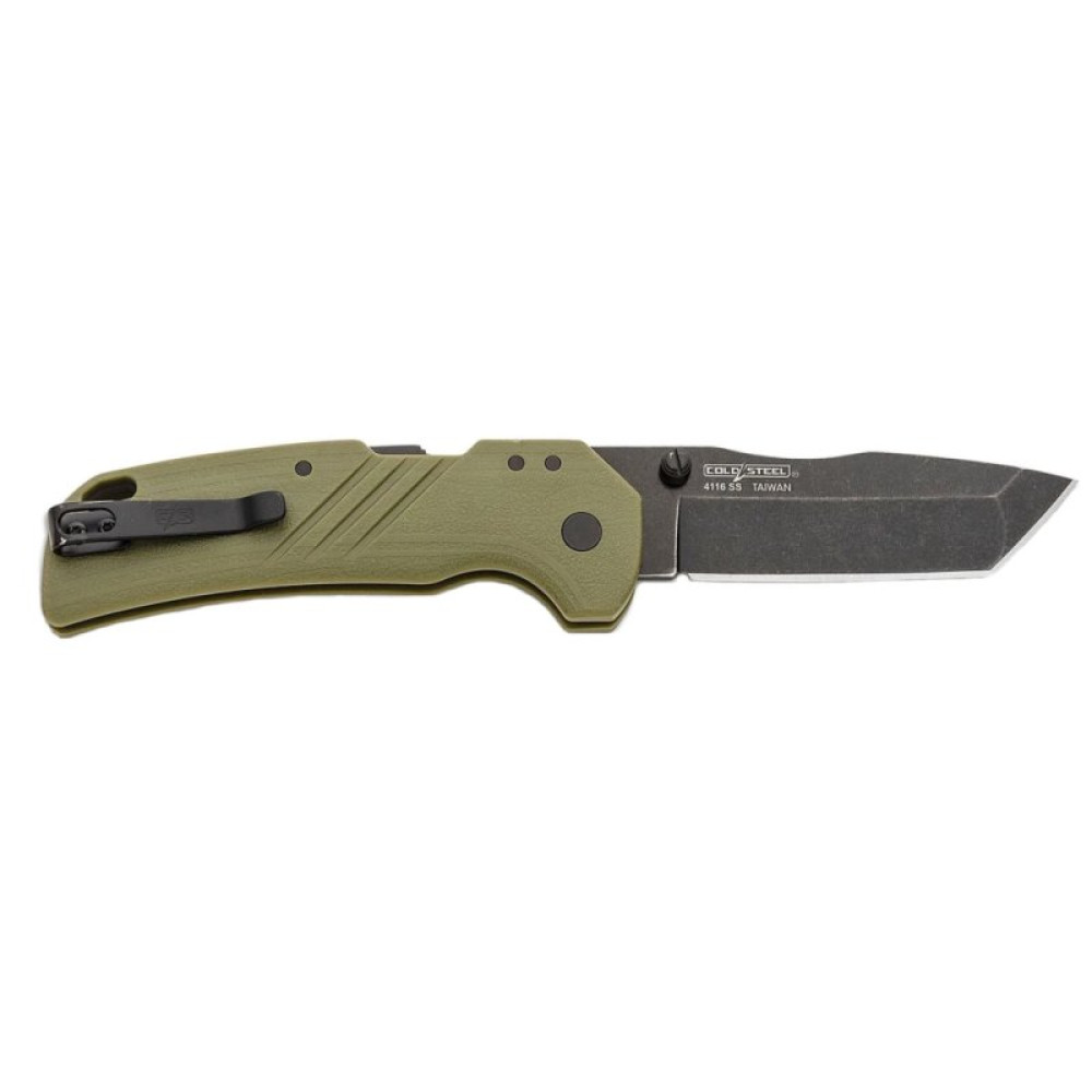 Нож Cold Steel Engage 3" Tanto Point OD Green (блістер) (CS-FL-30DPLT-BGZ)