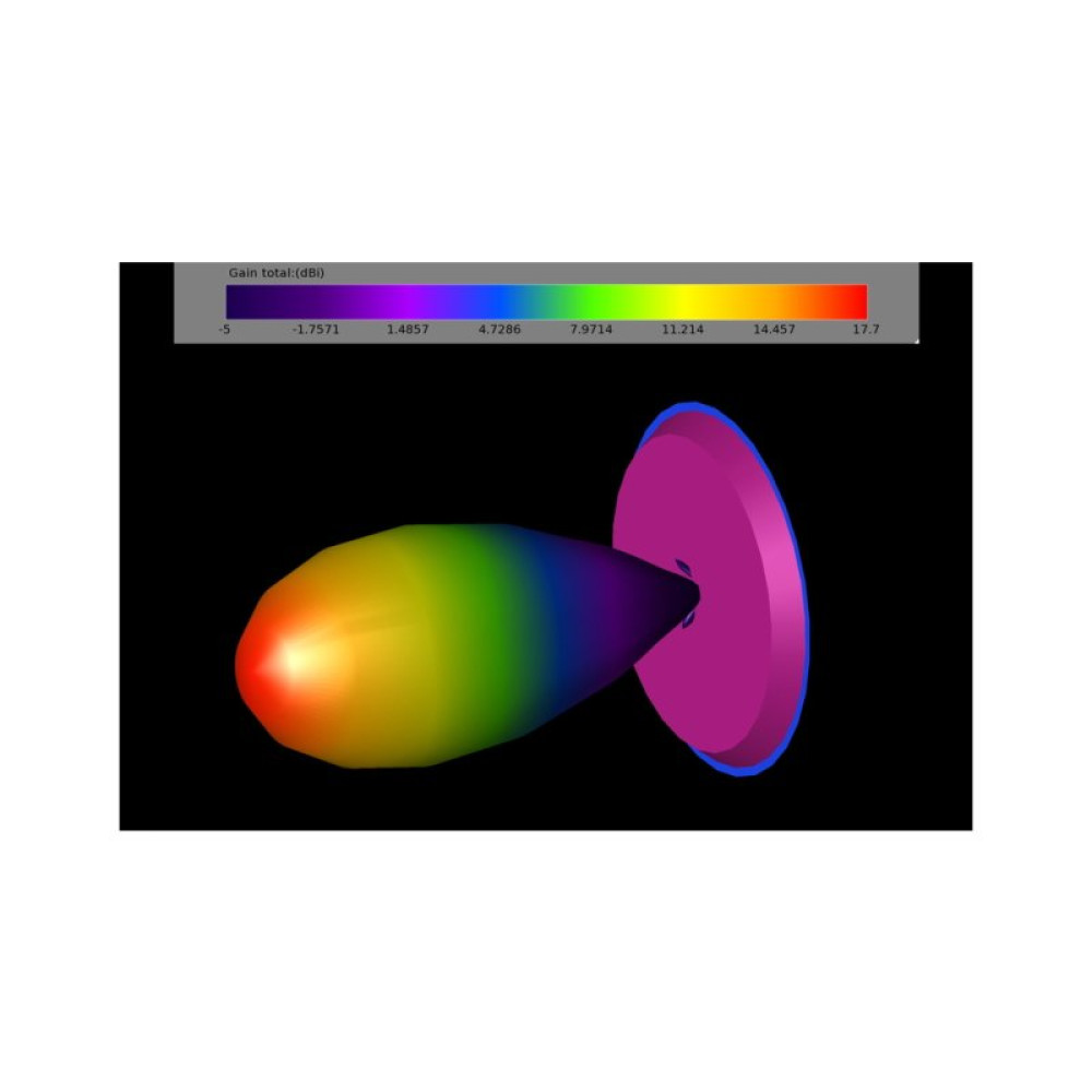 Антена для дрона TrueRC X-Ray 3.3GHz RHCP (0608597256178)