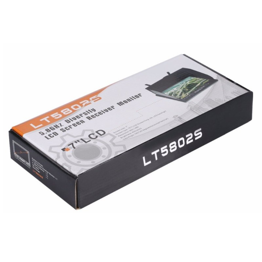 Дисплей FPV 7" Readytosky 800x480 DVR Diversity 5.8 ГГц без синего экрана с аккум. (RTS-LCD5802D) Дисплей FPV 7" Readytosky 800x480 DVR Diversity 5.8 ГГц без синего экрана с аккум. (RTS-LCD5802D)