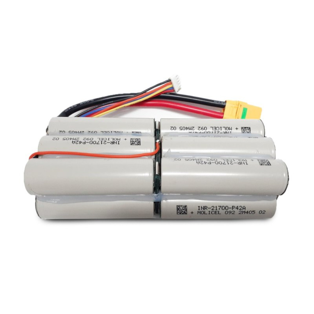 Батарея Energy Life Li-Ion 4S3P 21700-P42A 10AWG XT90S-F (001) (ENL-4S3P-21700-P42A-001) Батарея Energy Life Li-Ion 4S3P 21700-P42A 10AWG XT90S-F (001) (ENL-4S3P-21700-P42A-001)