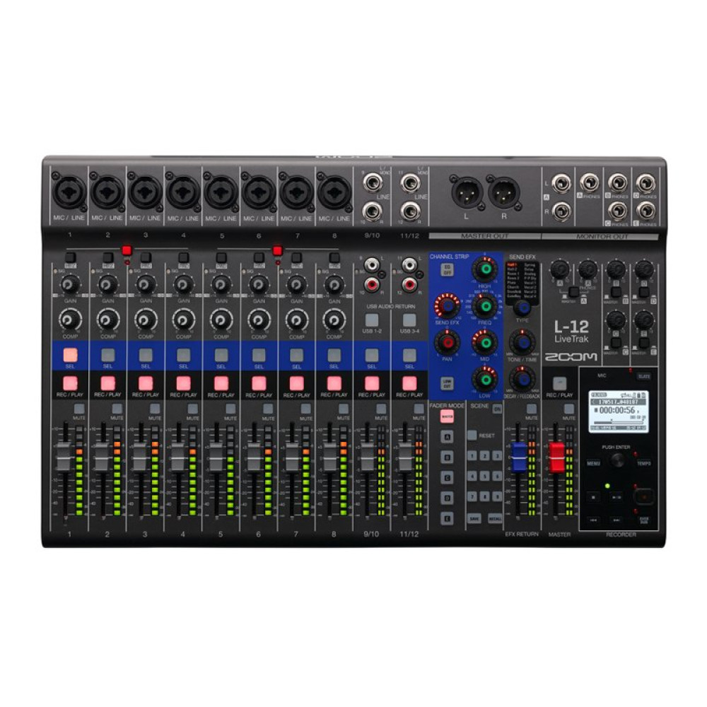 Микшерный пульт ZOOM LiveTrak L-12 (284361)