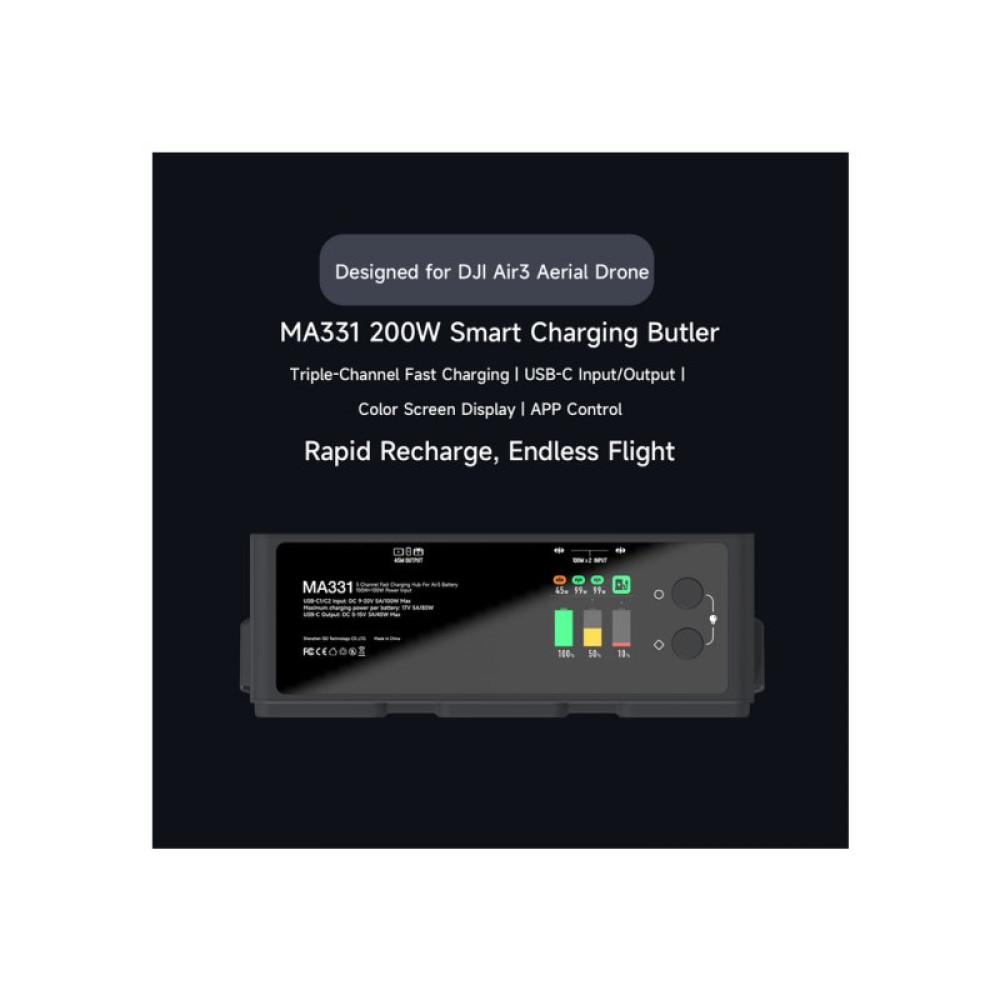 Зарядное устройство для дрона iSDT MA331 Air 3 Series Charging Hub (iSDT-MA331)