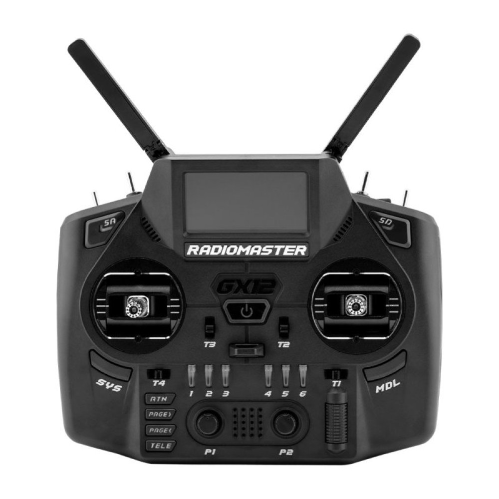 Пульт управління для дрона RadioMaster GX12 radio ExpressLRS Edge XT M2 (HP0157.0094-BLK)