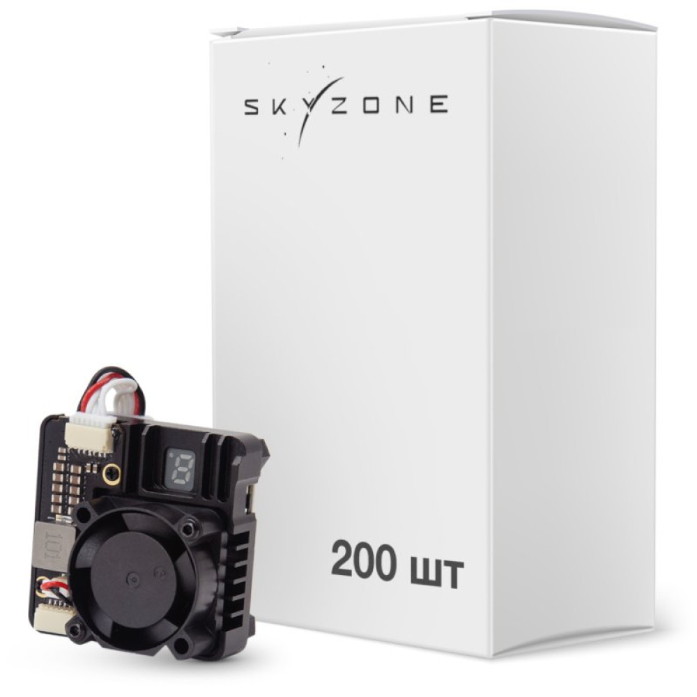 Відеопередавач (VTX) Skyzone 2.5W 1.2GHz 16CH упаковка 200шт. (VT1225BOX)