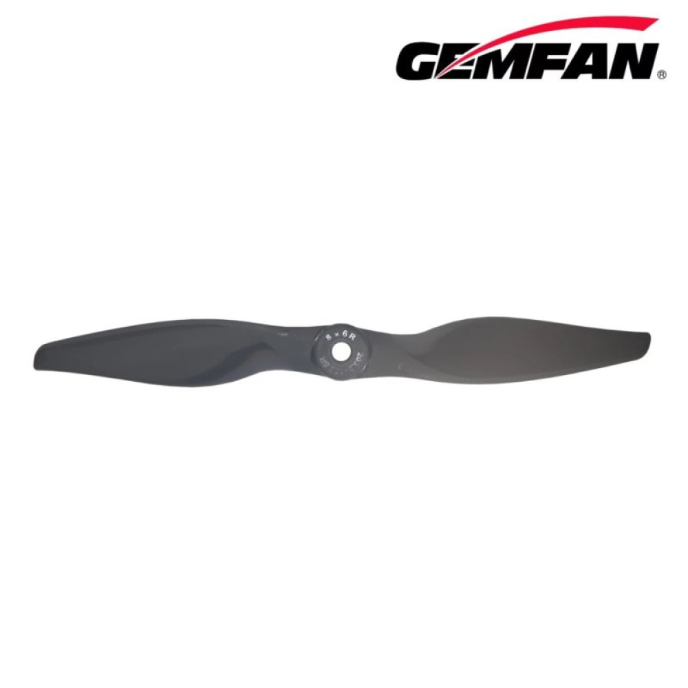 Пропеллер для дрона Gemfan 8x6R Electric Reverse Rotation Glass Fiber Nylon (PFGN8X6-EAR)