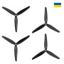 Пропелер для дрона PROP UA CF10х5x3 2СW+2CCW (CF10х5)