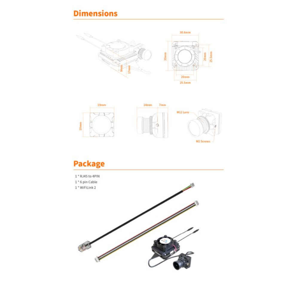 Видеосистема FPV RunCam WiFiLink2 (RCVTX) Видеосистема FPV RunCam WiFiLink2 (RCVTX)