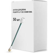 Антенна для дрона Peakfpv 6.7-7.2G 124mm SMA упаковка 50 шт. (AT6772BOX) Антенна для дрона Peakfpv 6.7-7.2G 124mm SMA упаковка 50 шт. (AT6772BOX)
