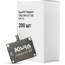 Відеопередавач (VTX) KaraFPV Teleport67 4W 6.1-7.2G упаковка 200 шт. (TX6704B)