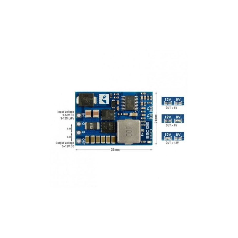 Модуль питания MATEK BEC12S-PRO (BEC12SP)