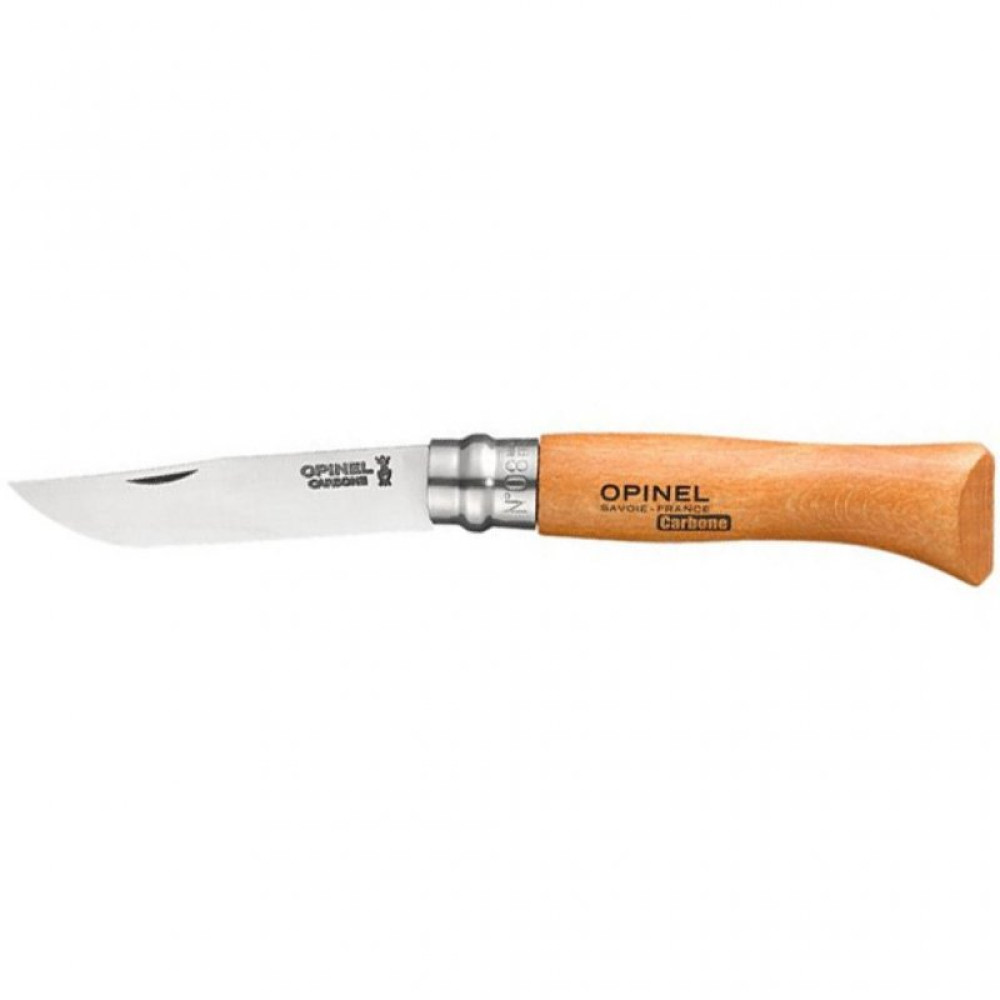 Ніж Opinel №8 Carbone VRN, в блистере (402)