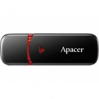 USB флеш накопитель Apacer 8GB AH333 black USB 2.0 (AP8GAH333B-1)