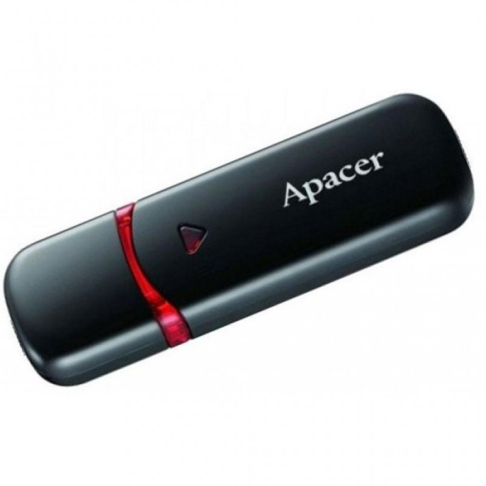 USB флеш накопитель Apacer 8GB AH333 black USB 2.0 (AP8GAH333B-1)