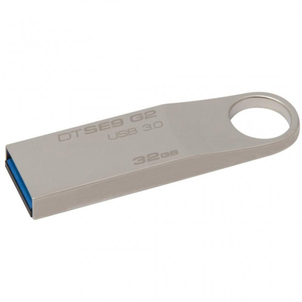 USB флеш накопитель Kingston 32GB DataTraveler SE9 G2 Metal Silver USB 3.0 (DTSE9G2/32GB)