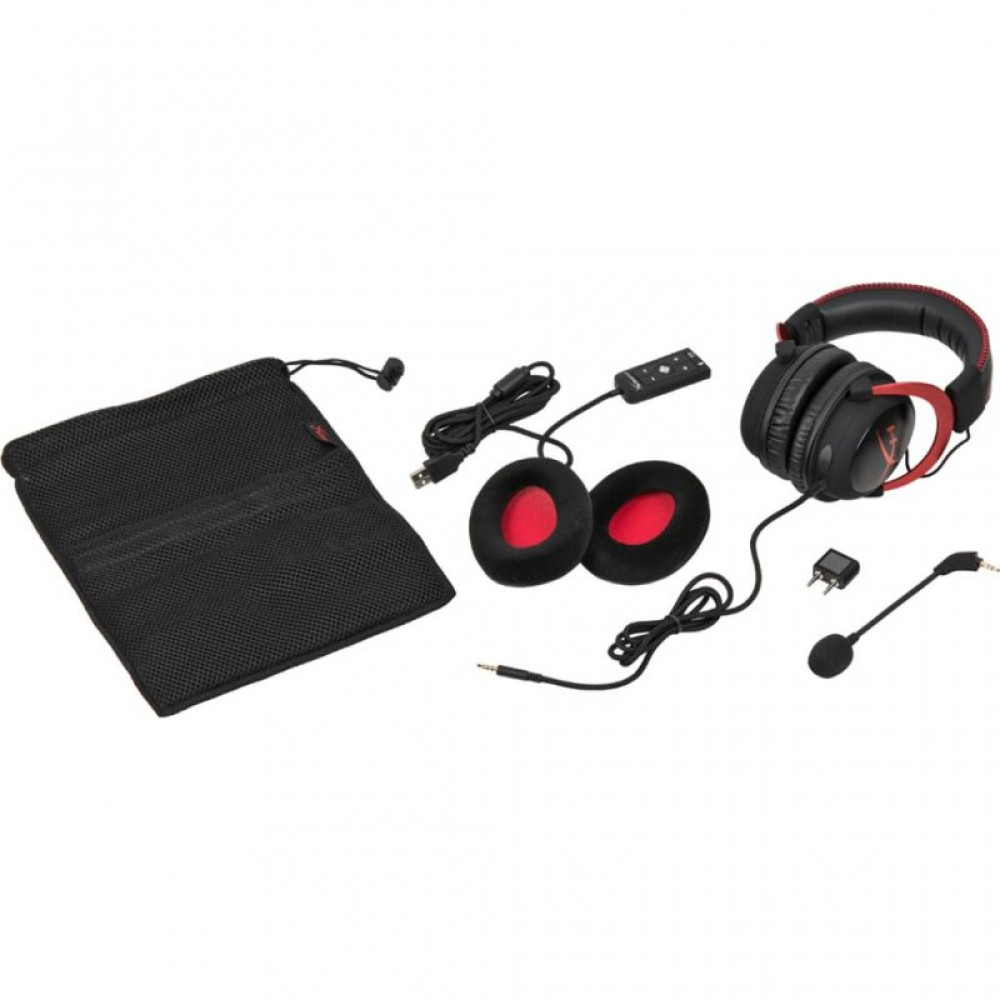 Навушники HyperX Cloud II Gaming Red (KHX-HSCP-RD)