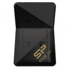 USB флеш накопичувач Silicon Power 64Gb Jewel J08 Black USB 3.0 (SP064GBUF3J08V1K)