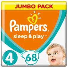 Подгузник Pampers Sleep & Play Maxi Размер 4 (9-14 кг), 68 шт (4015400203551) Подгузник Pampers Sleep & Play Maxi Размер 4 (9-14 кг), 68 шт (4015400203551)
