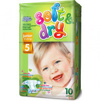 Підгузок Helen Harper Soft&Dry Junior 11-25 кг 10 шт (5411416022510)