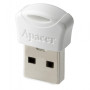 USB флеш накопичувач Apacer 16GB AH116 White USB 2.0 (AP16GAH116W-1)