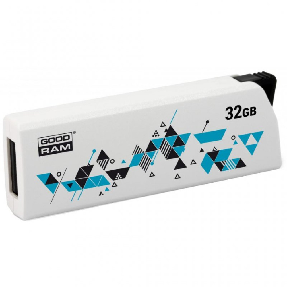 USB флеш накопитель GOODRAM 32GB Cl!ck White USB 2.0 (UCL2-0320W0R11)