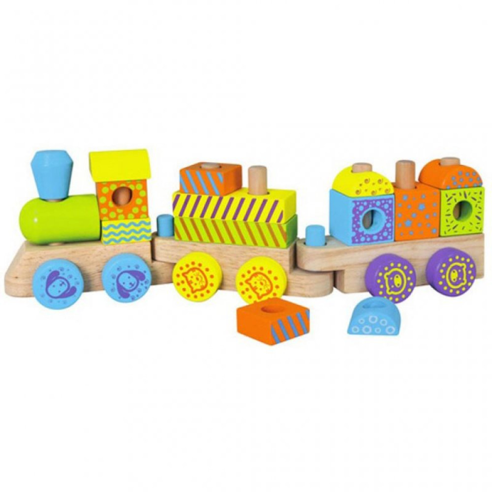 Конструктор Viga Toys Поезд (50572B) Конструктор Viga Toys Поезд (50572B)