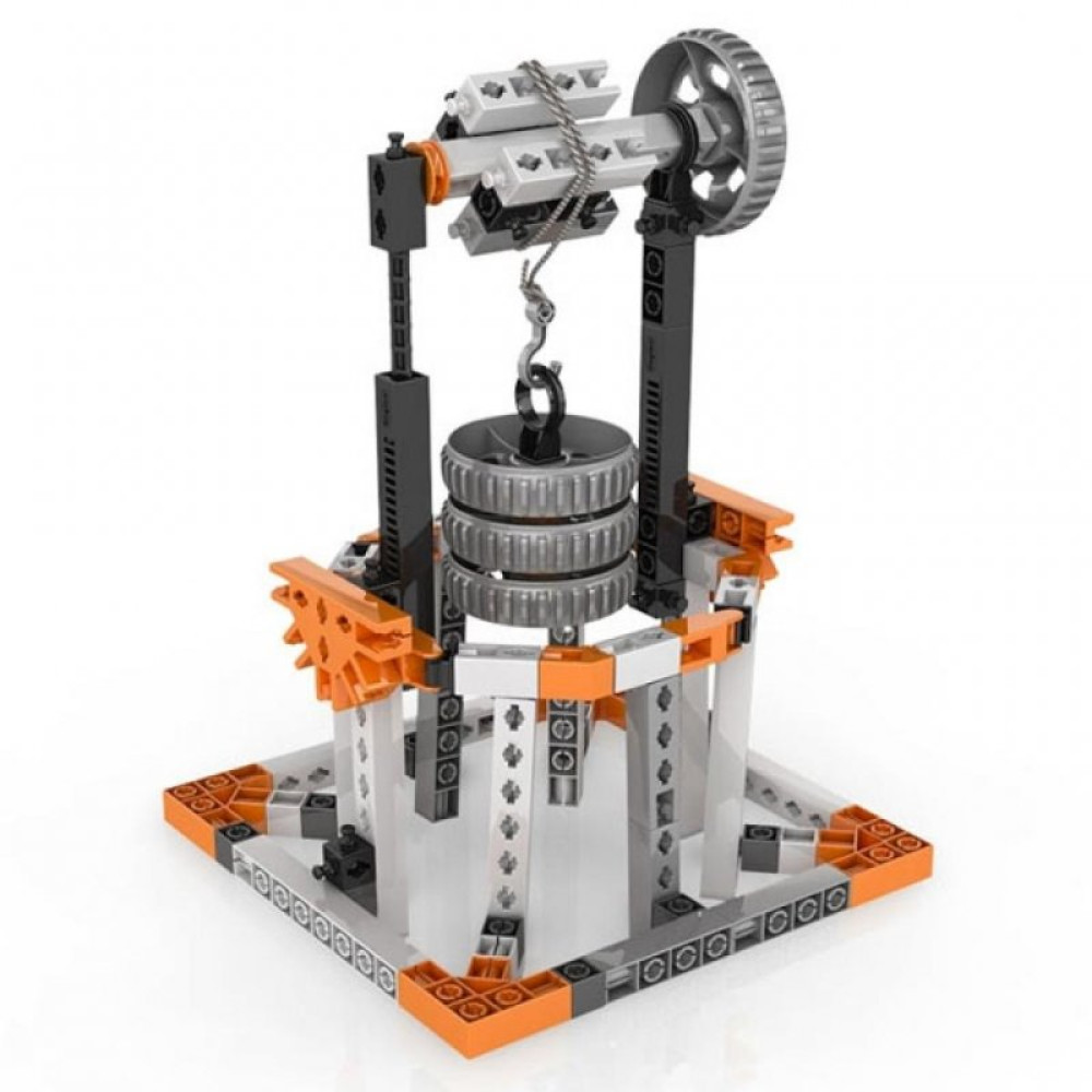 Конструктор Engino Stem Механіка Колеса, осі та похилі площини (STEM02)