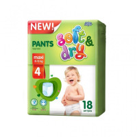 Підгузок Helen Harper Pants Soft&Dry Maxi 8-13 кг 18 шт (5411416043720)