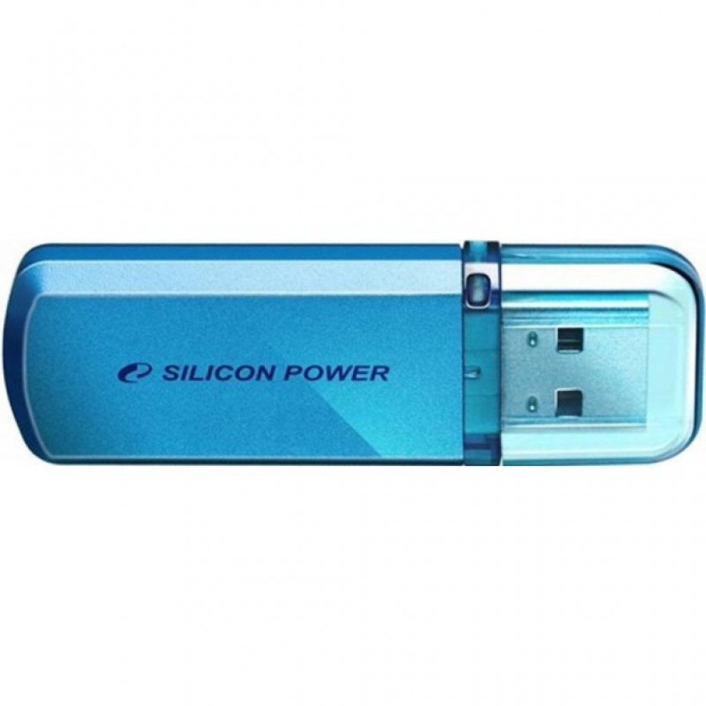 USB флеш накопичувач Silicon Power 64GB Helios 101 Blue USB 2.0 (SP064GBUF2101V1B)
