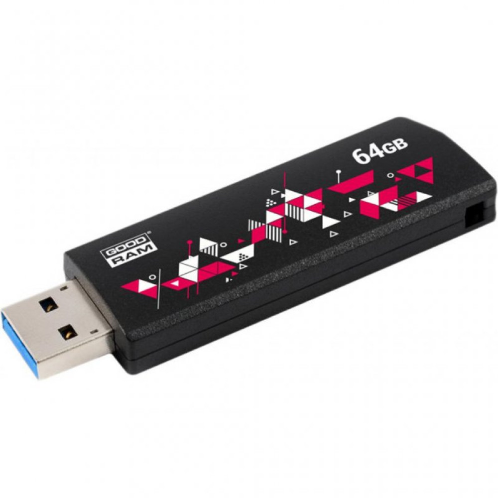 USB флеш накопитель GOODRAM 64GB UCL3 Click Black USB 3.0 (UCL3-0640K0R11)