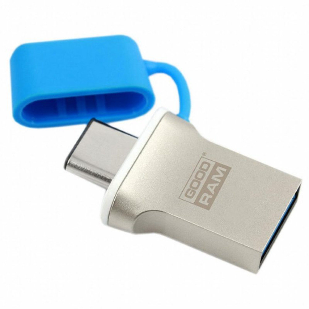 USB флеш накопичувач Goodram 16GB ODD3 Dual Drive Blue USB 3.0 Type C (ODD3-0160B0R11)