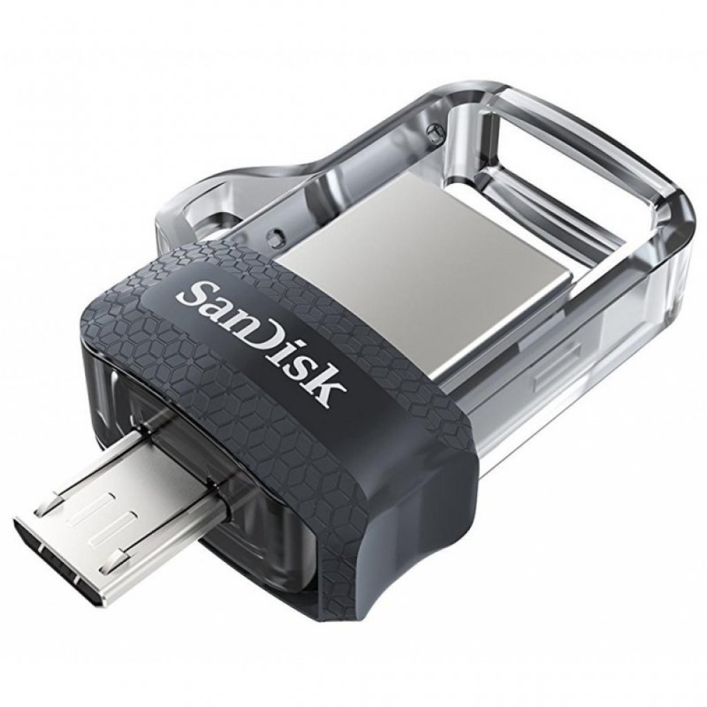 USB флеш накопитель SANDISK 64GB Ultra Dual Black USB 3.0 OTG (SDDD3-064G-G46)