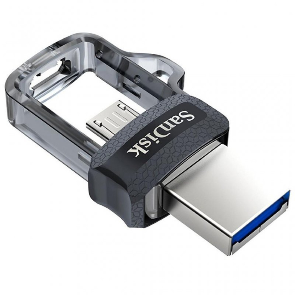 USB флеш накопитель SANDISK 64GB Ultra Dual Black USB 3.0 OTG (SDDD3-064G-G46)