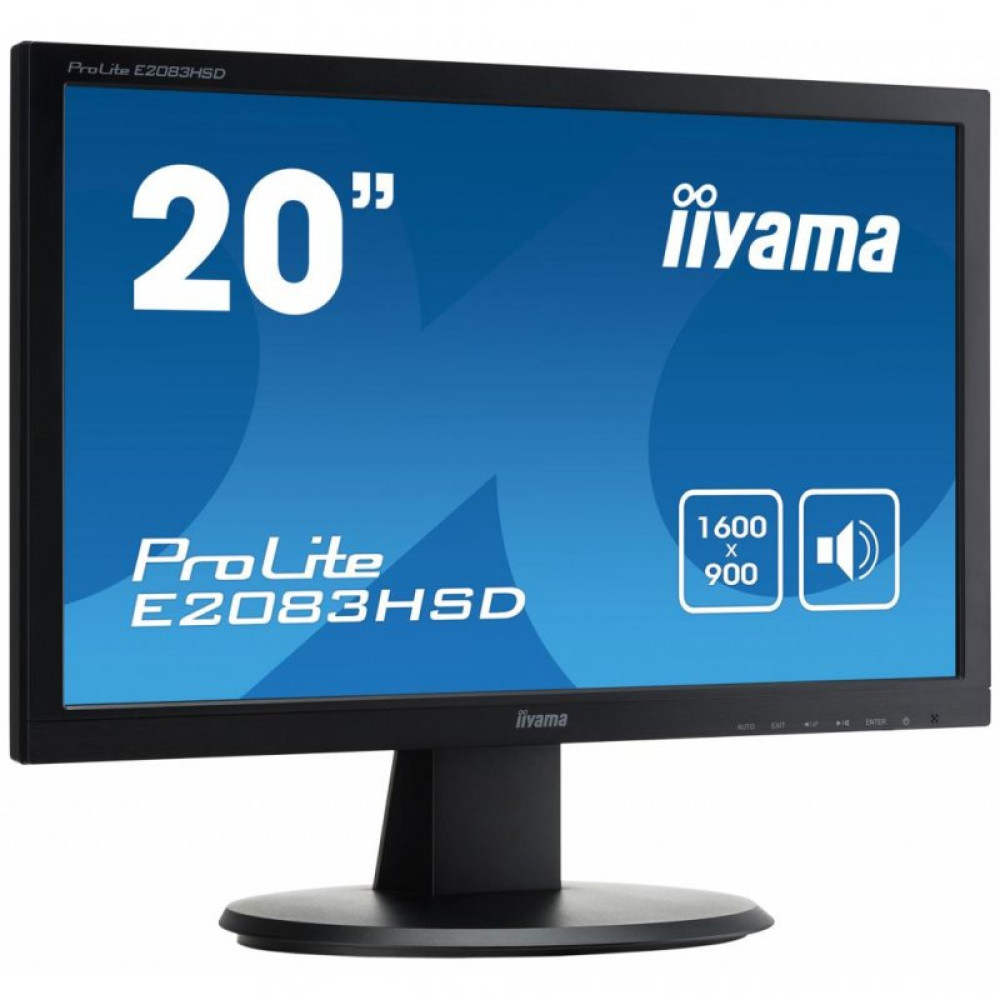Монітор iiyama E2083HSD-B1