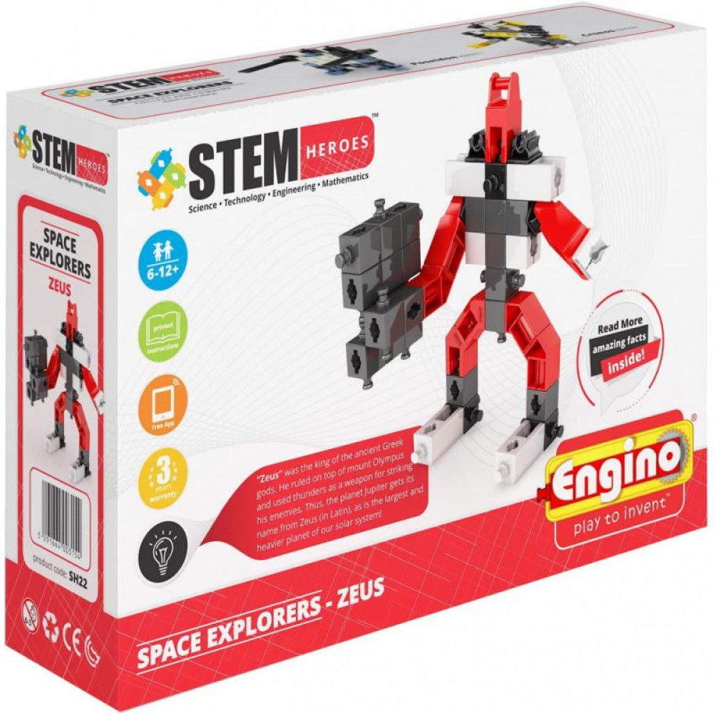 Конструктор Engino Stem Heroes Исследование космоса: Зевс (SH22)