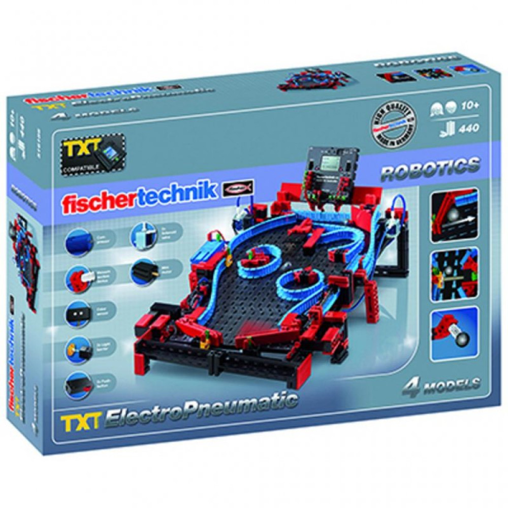 Конструктор Fischertechnik Robotics TXT Електропневматика (FT-516186)