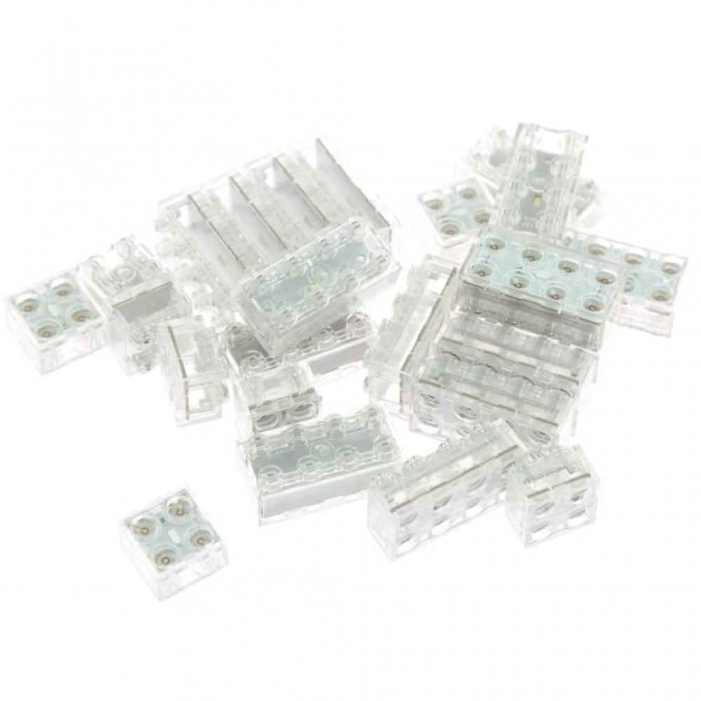 Конструктор Light Stax с LED подсветкой Expansion Transparent (LS-S11004)